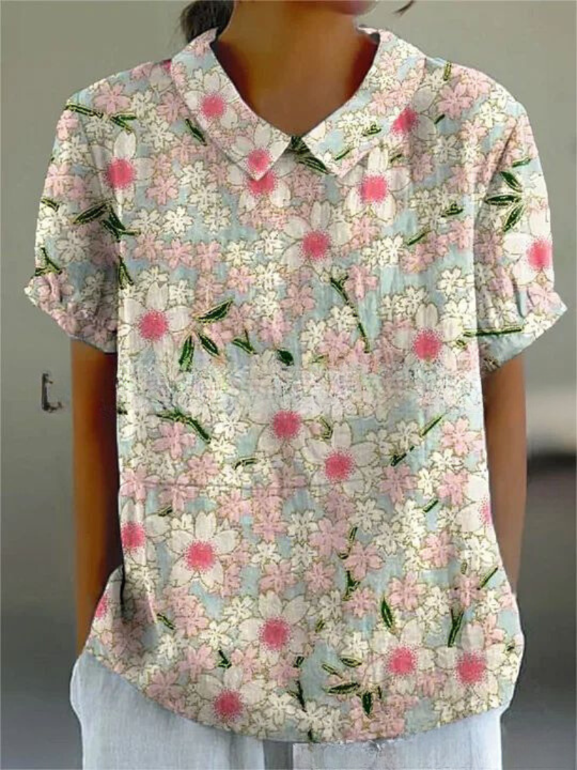 Lina | Floral Linned Bluse