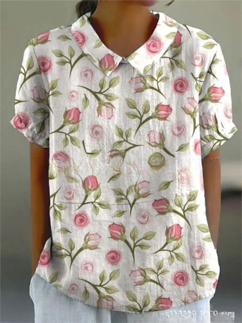 Lina | Floral Linned Bluse