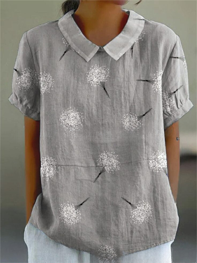 Lina | Floral Linned Bluse