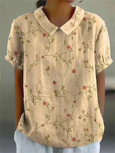 Lina | Floral Linned Bluse
