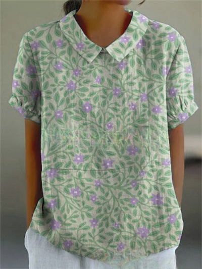 Lina | Floral Linned Bluse