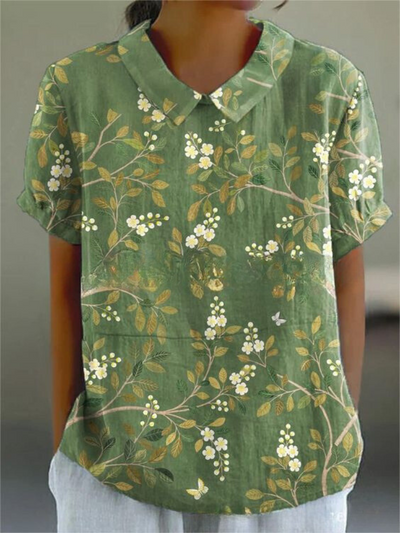 Lina | Floral Linned Bluse